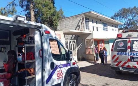 Seis personas resultan intoxicadas por hidrocarburo en Texcalac, Apizaco