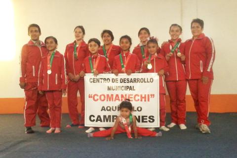 Destacan gimnastas apizaquenses en juegos nacionales