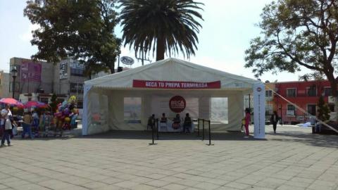 Zacatelco cuenta con un módulo para registro de becas “Tu prepa terminada”