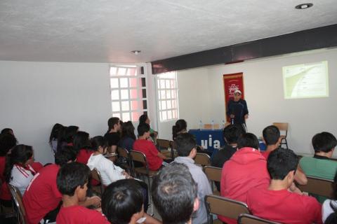 Moisés Beristaín comparte su historia dentro del programa "Un deportista exitoso en tu escuela" imagen 3