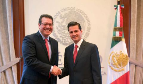 Peña ofrece a Mena apoyo para programas y proyectos