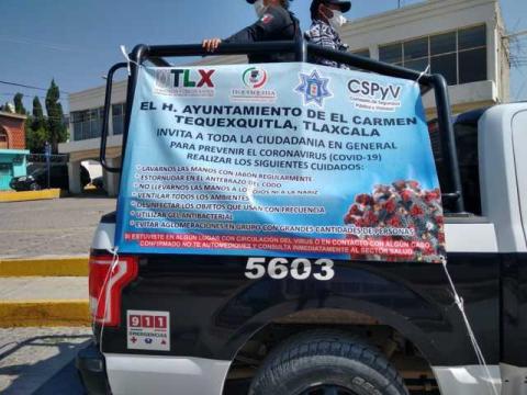 Emprenden campaña contra el Covid-19 en Tequexquitla imagen 1
