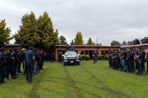 Nanacamilpa sede del “Curso Propedéutico en Funciones Tácticas Policiales” impartido por la CES imagen 3