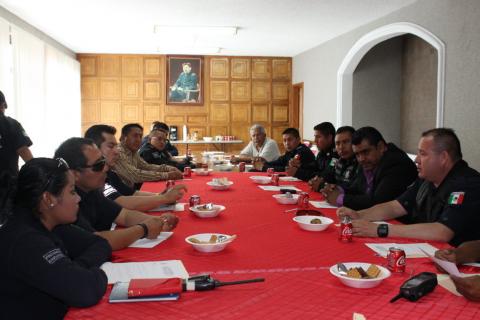 Analizan en Papalotla estrategias de seguridad en zona sur