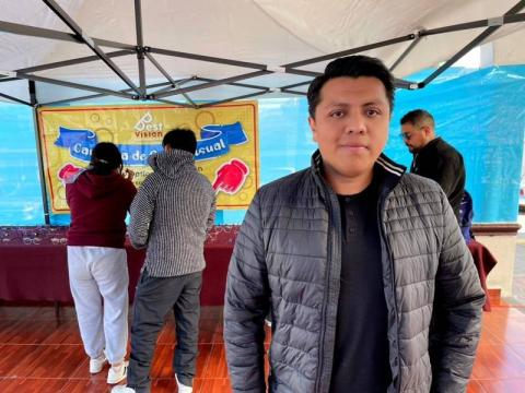 Con buena participación ciudadana, inicia la Primer Campaña de Salud Visual en Contla imagen 3