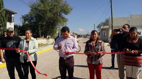 Inauguró obras hasta el último momento de su mandato imagen 2