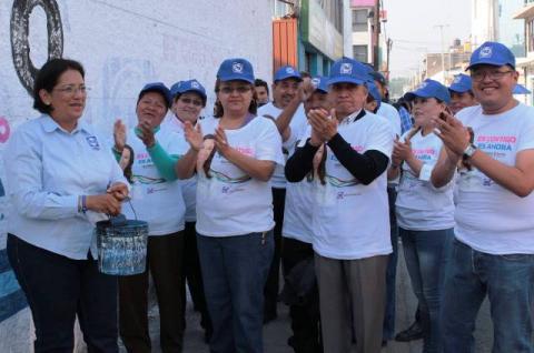 Diana Ordoñez requiere de su retoño para hacer campaña