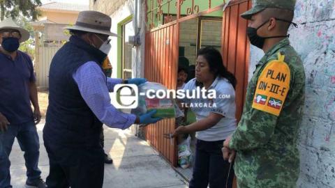 Gobierno municipal de Teolocholco entrega despensas a familias vulnerables imagen 16