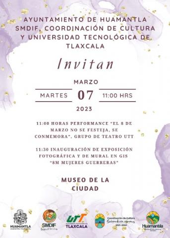 Con actividades culturales conmemoran el 8M en el Museo de la Ciudad