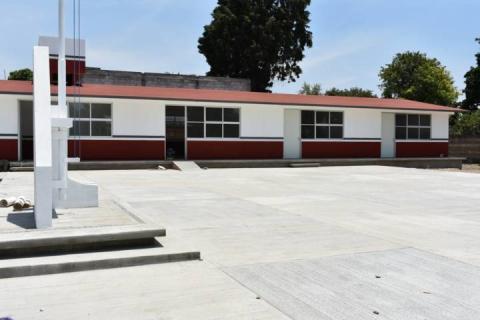 Avanza a paso firme la construcción de nuevo preescolar en Xochicalco Zacatelco