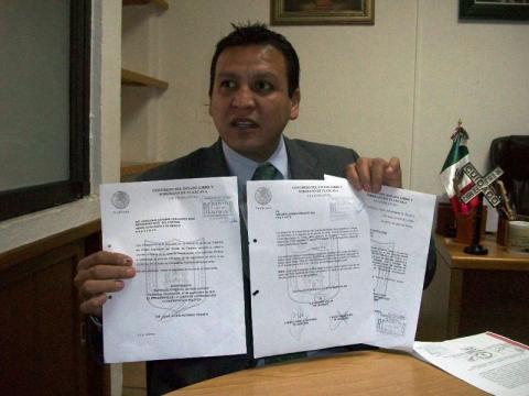 Falsificación de documentos en el Congreso para inculpar a diputados