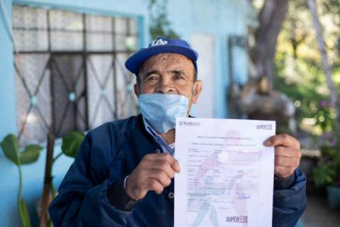 Realiza SUPÉRATE afiliación de familias en pobreza extrema de Cuaxomulco imagen 4