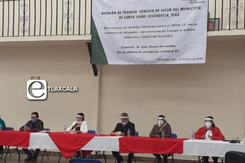 Consejo de Salud de Xiloxoxtla endurece medidas contra el Covid-19