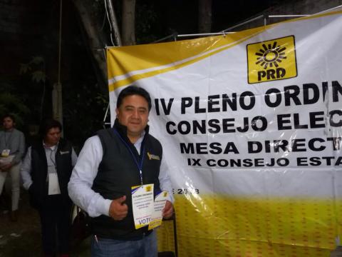 PRD reconoce labor de César Fredy en el Congreso del Estado
