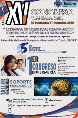Se realizará XV Congreso de urgencias y cuidados críticos de emergencia