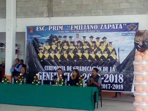 Asiste Pérez Manoatl, como padrino de generación de la primaria “Emiliano Zapata” imagen 3