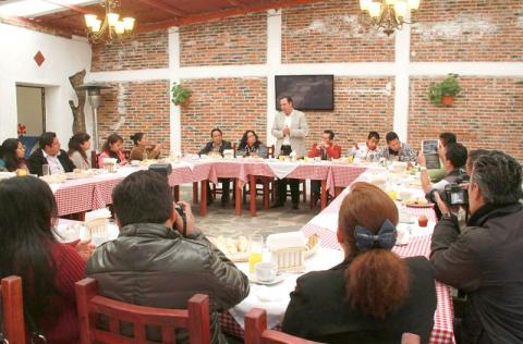 Reconoce el Ayuntamiento de Apizaco la labor periodística de los reporteros