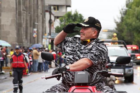 Alista Protección Civil de Apizaco atractivo desfile Conmemorativo imagen 1