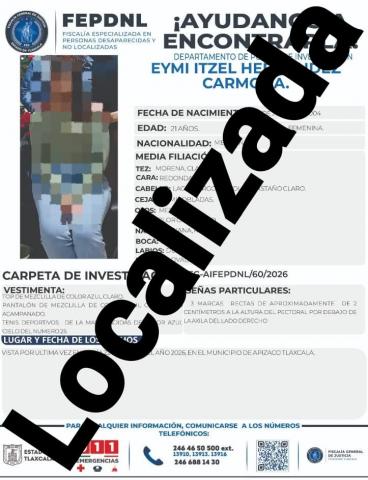 La FGJE informa la aparición de Jennifer, Erika y Eymi Itzel imagen 2