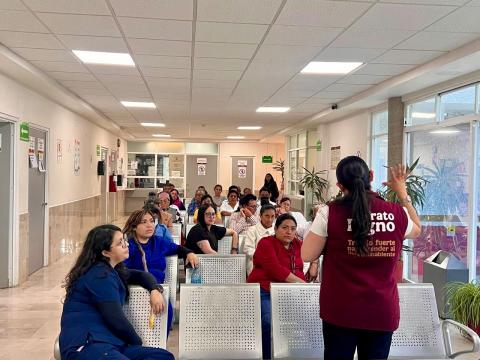 Realiza ISSSTE Tlaxcala segunda capacitación sobre Trato Digno en la UMF “Apizaco” imagen 1