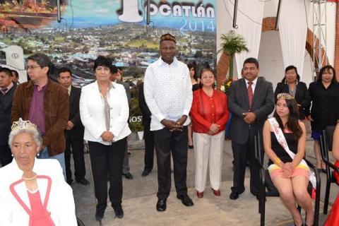 Príncipe de Camerún inauguró Feria de Tocatlán 2014 imagen 1