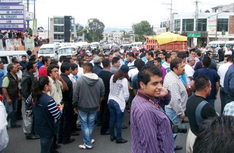 Se calientan transportistas de la ruta Ocotlán – Chiautempan y USU imagen 2