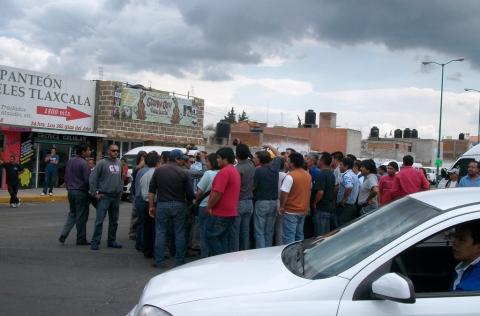 Se calientan transportistas de la ruta Ocotlán – Chiautempan y USU imagen 4