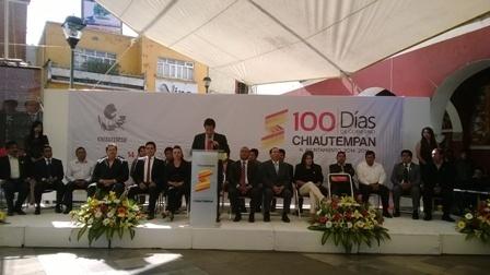 Brinda Mendoza informe de 100 días de gobierno municipal en Chiautempan imagen 1