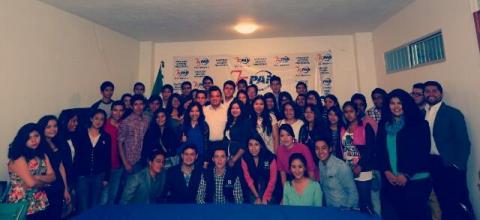 Exhorta Carlos Carreón a Jóvenes Tlaxcaltecas para ser la “esperanza Presente” del Estado