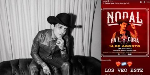 Christian Nodal empieza a tener problemas tras separarse de la peor forma de Cazzu
