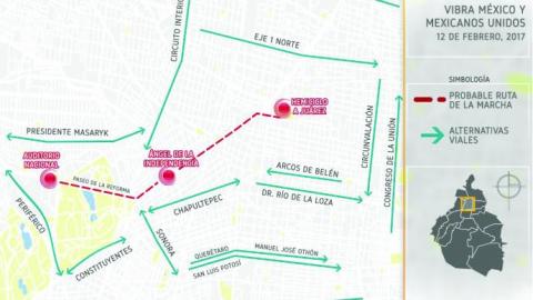 Marchan contra Trump en entidades de la República