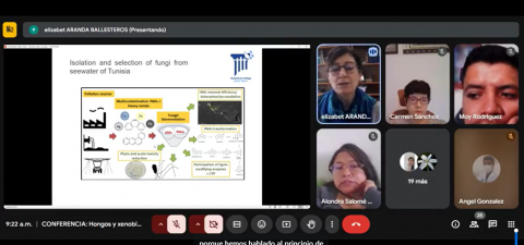 Por invitación del CICB-UATx experta de la Universidad de Granada habla sobre potencial de los hongos para reducir contaminación imagen 1