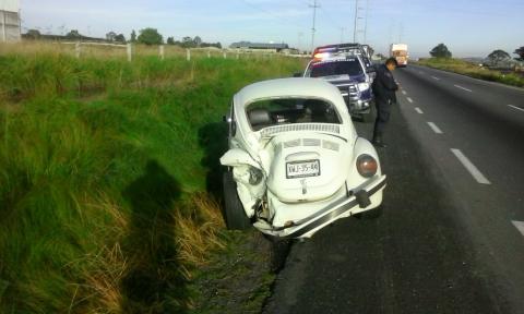 Dos lesionados en la México-Veracruz al colisionar vehículos imagen 2