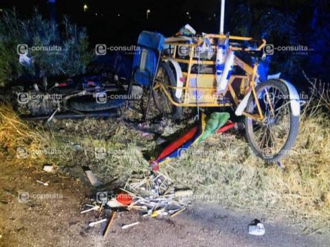 Cafre se lleva a pareja de eloteros en Zacatelco