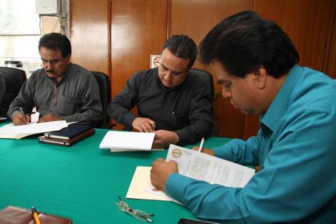 Renuevan convenio de trabajo Ayuntamiento de Totolac y Sindicato 7 de mayo imagen 1