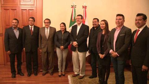 Se reúne Marco Mena con nuevo procurador de Tlaxcala
