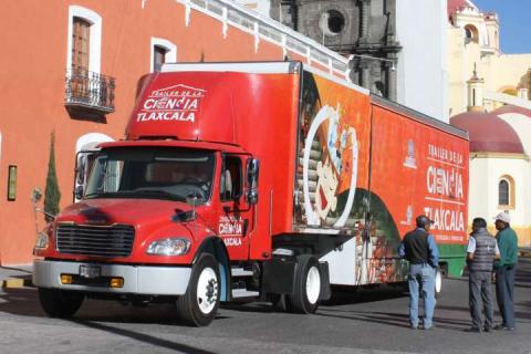 Recorrerá "Tráiler itinerante de la Ciencia" municipios de Tlaxcala imagen 1