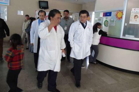 Supervisa Alberto Jonguitud atención en hospitales y centros de salud imagen 3