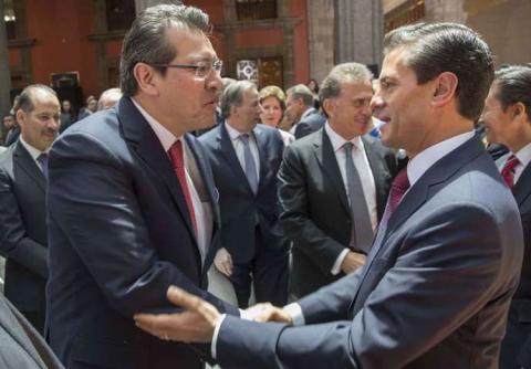 Asiste Marco Mena a la instalación del Consejo Nacional de la Agenda 2030