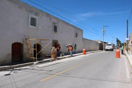 Avanzan obras de nueva imagen urbana de Nanacamilpa imagen 1