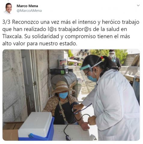 Tlaxcala pasa a semáforo naranja de Covid-19: Marco Mena imagen 3