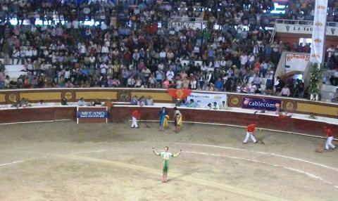 Fracasó corrida de toros de la tradicional Huamantlada imagen 1