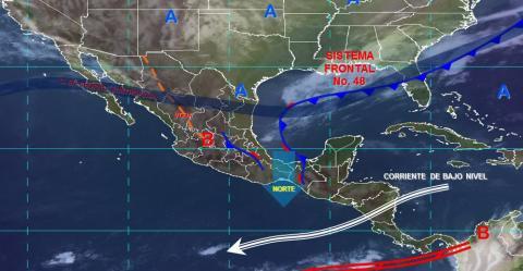 Pronóstico del tiempo en México para lunes 1 de abril del 2019