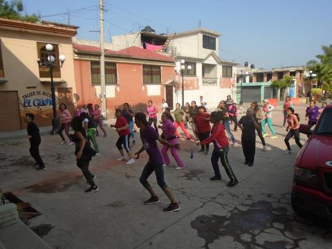 Axocomanitla promueve activación física imagen 1