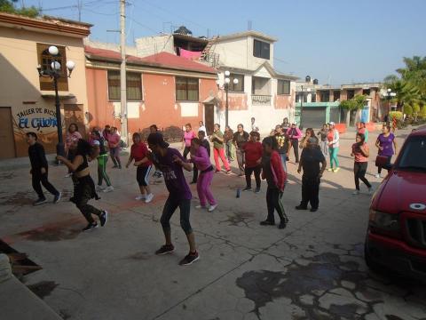 Axocomanitla promueve activación física imagen 2