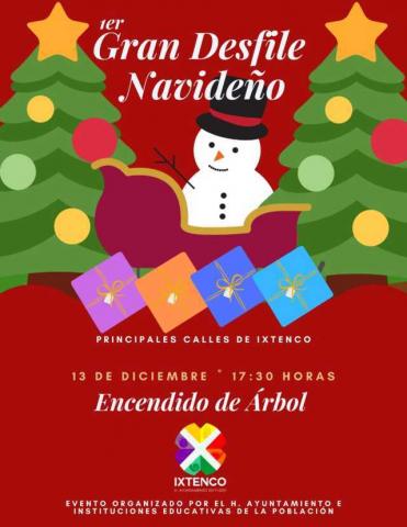 Este 13 de diciembre llega la navidad a Ixtenco con el encendido del árbol: alcalde