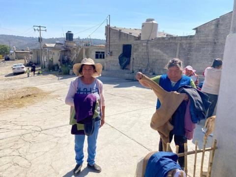 Lleva calor y protección campaña “Huamantla Sin Frío” a comunidades alejadas del municipio imagen 2