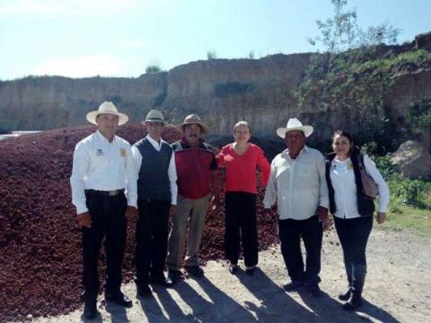 Terminan bacheo de caminos del campo de Texóloc imagen 2