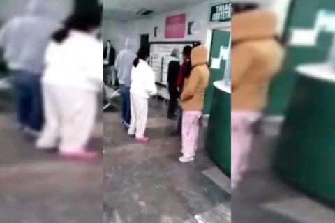 Debido a la sanitización en el área de urgencias; Mujer da a luz en el baño del IMSS en Saltillo