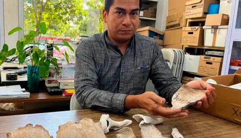 Arqueólogos de Yucatán descubren un campamento donde los mayas cocinaban caracoles